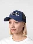 Бейсболка VON DUTCH арт. VD/0/CAS1/COL/BLU  (синий)